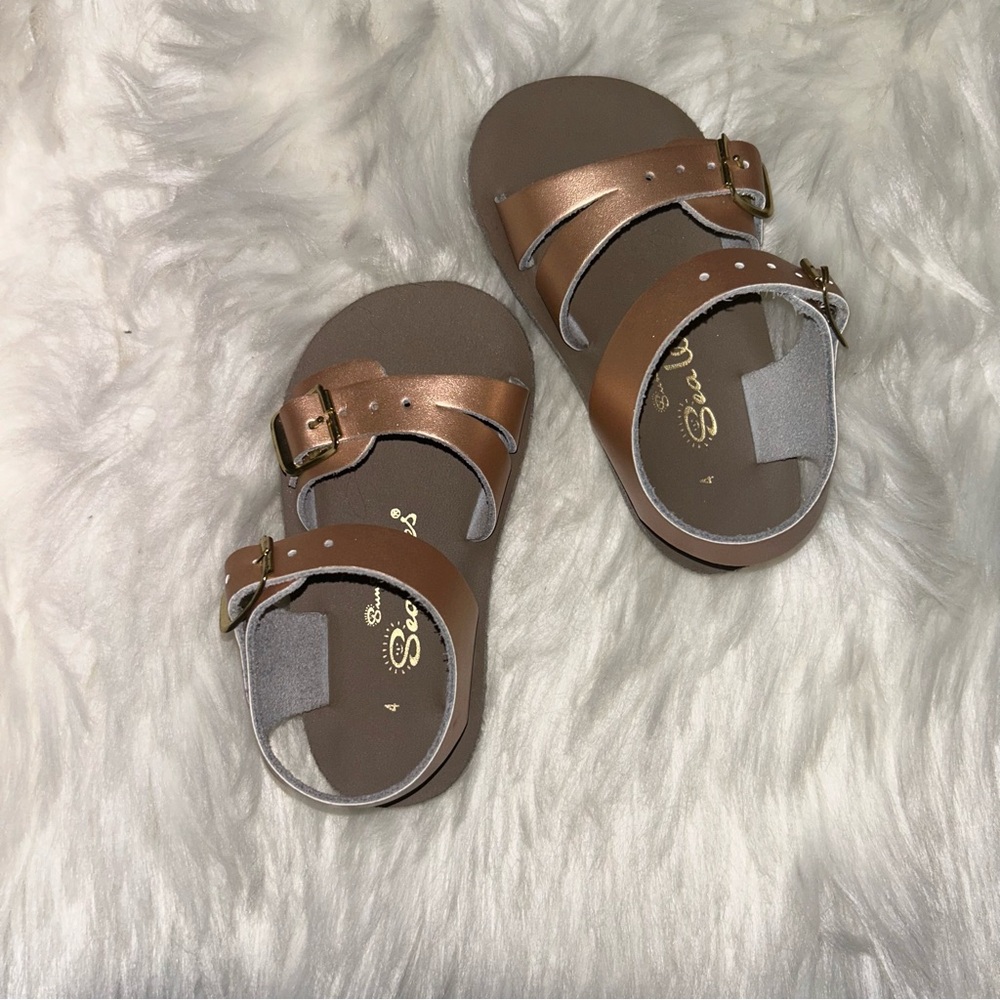 Gold Toddler Sandals